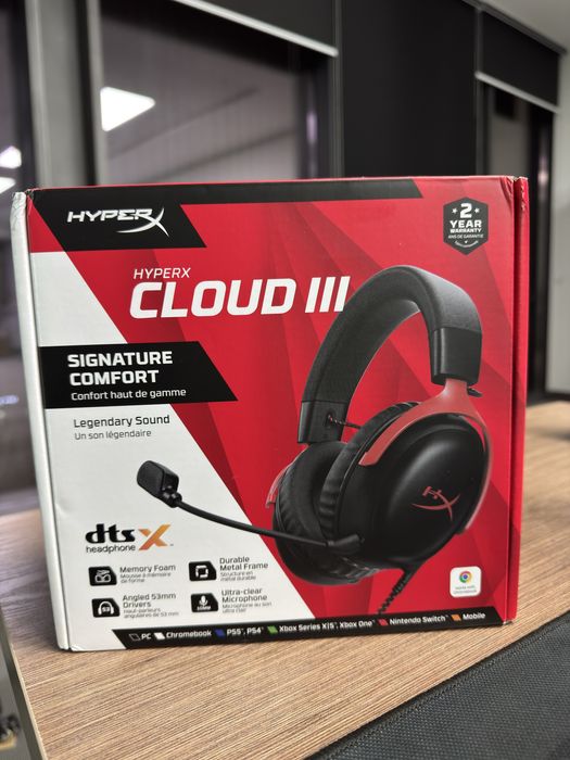 HyperX Cloud 3 абсолютно новая