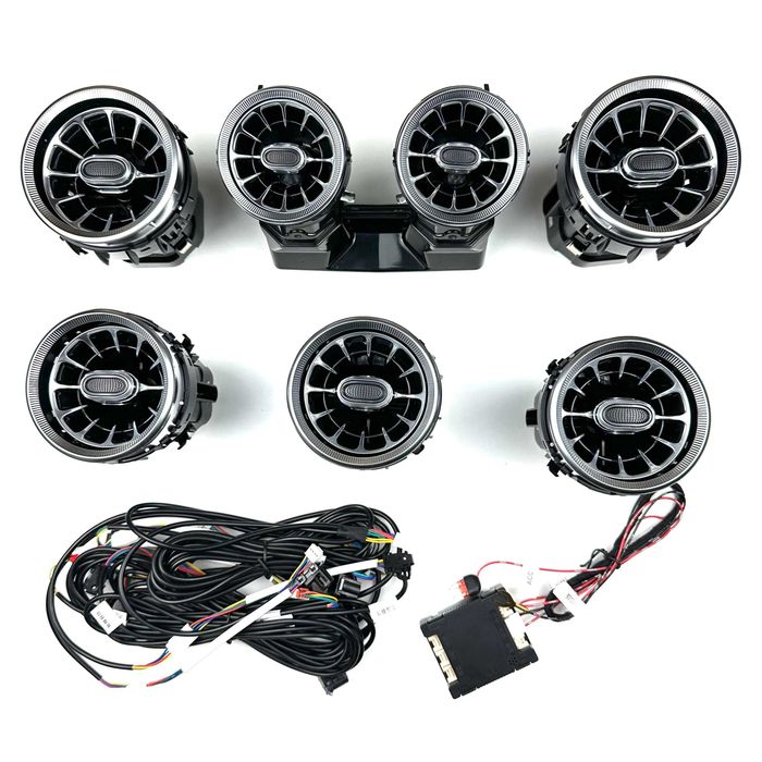 Grile de Ventilație Iluminate Mercedes-Benz C-Class W205 și GLC X253
