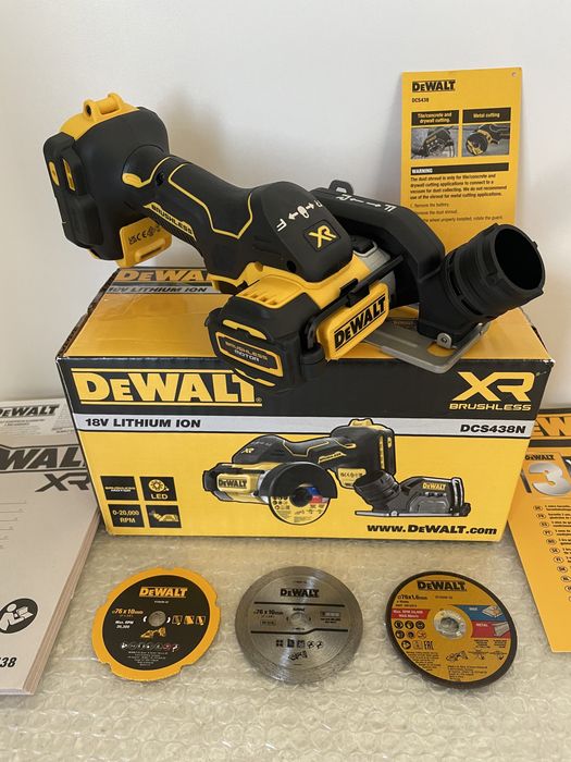 DeWALT DCS438N XR. Polizor Unghiular / Miniflex Universal.  (Made in : Mexico / 2025.) Original Nou !