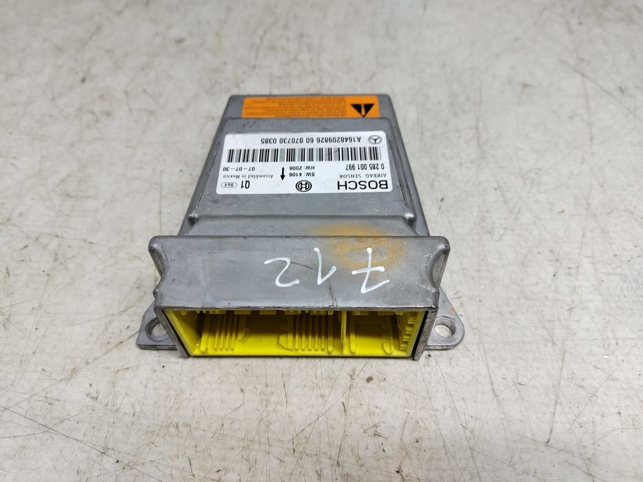 Calculator airbag A1648209826 Mercedes Benz ML W164 (2005 - 2008)