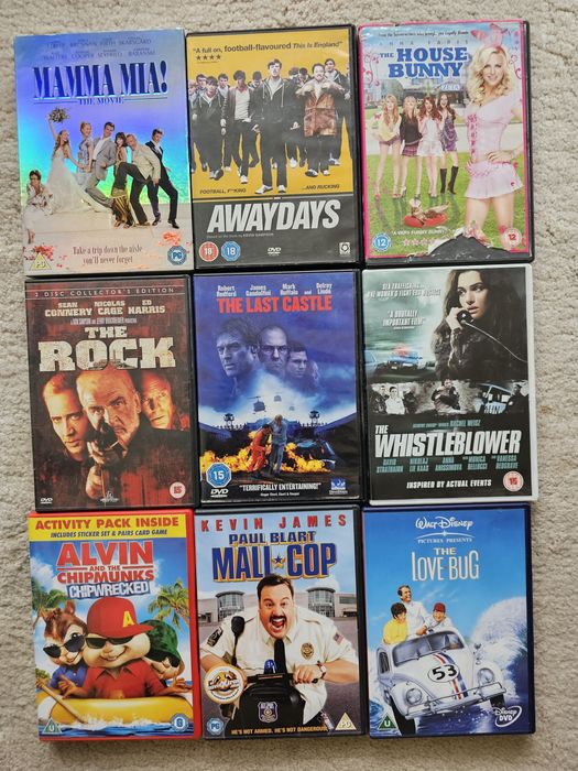 Оригинални DVD от лична колекция на Английски език