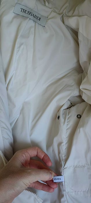 Trussardi бяло пролетно/есенно яке