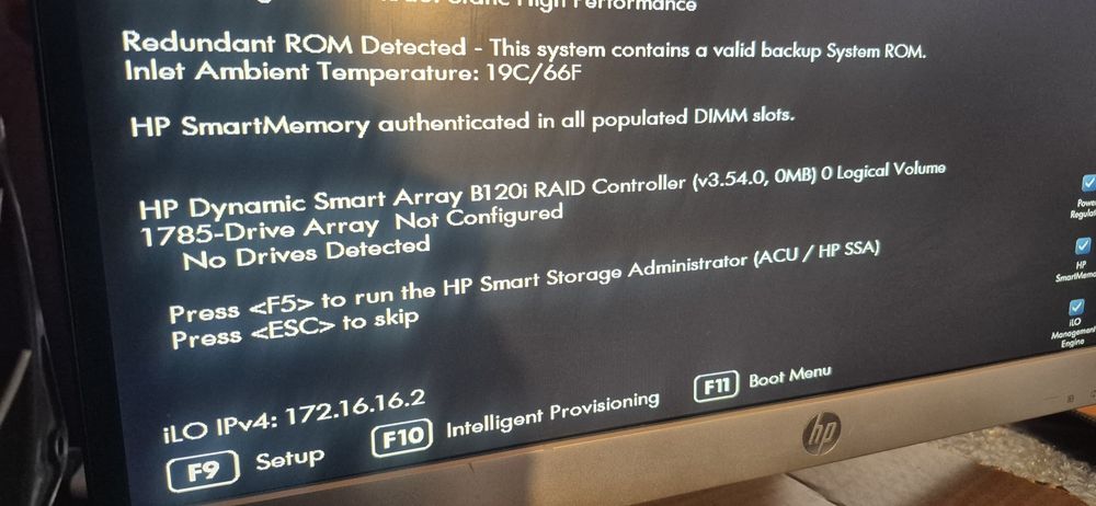 MicroServer HP ProLiant Gen8 Xeon 16GB RAM