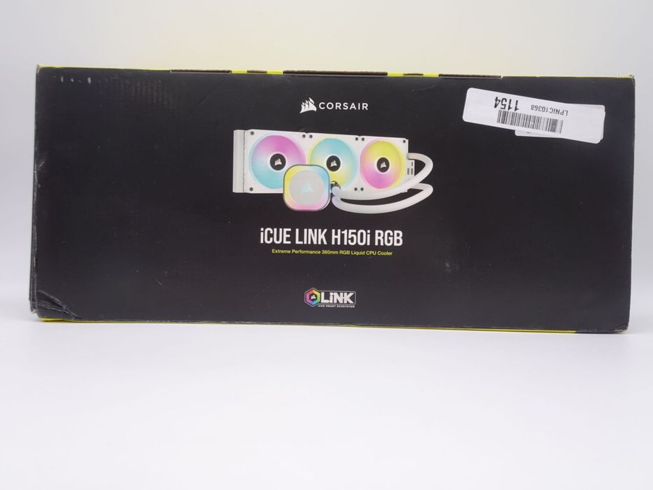 Corsair Cooler procesor iCUE LINK H150i, RGB, 3x 120mm, Negru