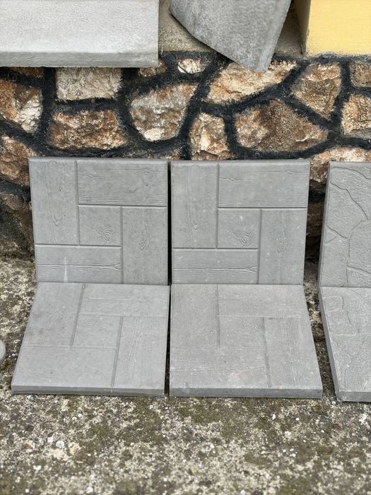 Бетонни изделия - тротоарни плочи, капаци за зид и колона