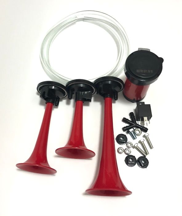 въздушни тромби, клаксон, фанфари, 12V, 118dB (A), Hella Германия