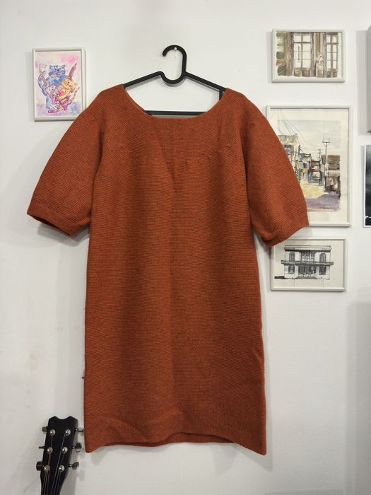 Rochie dama crosetata din  lana de oaie