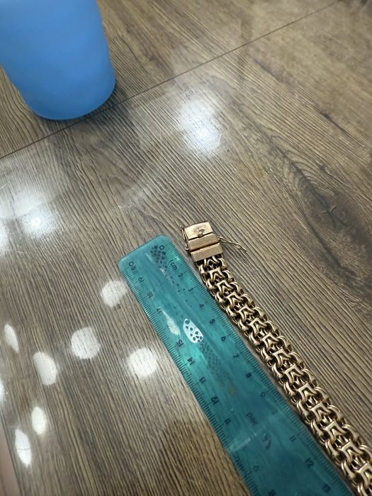 Золотой браслет мужской