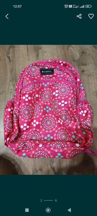 Намалена!Ученическа Раница Gabol Mandy, С мреже  гръб