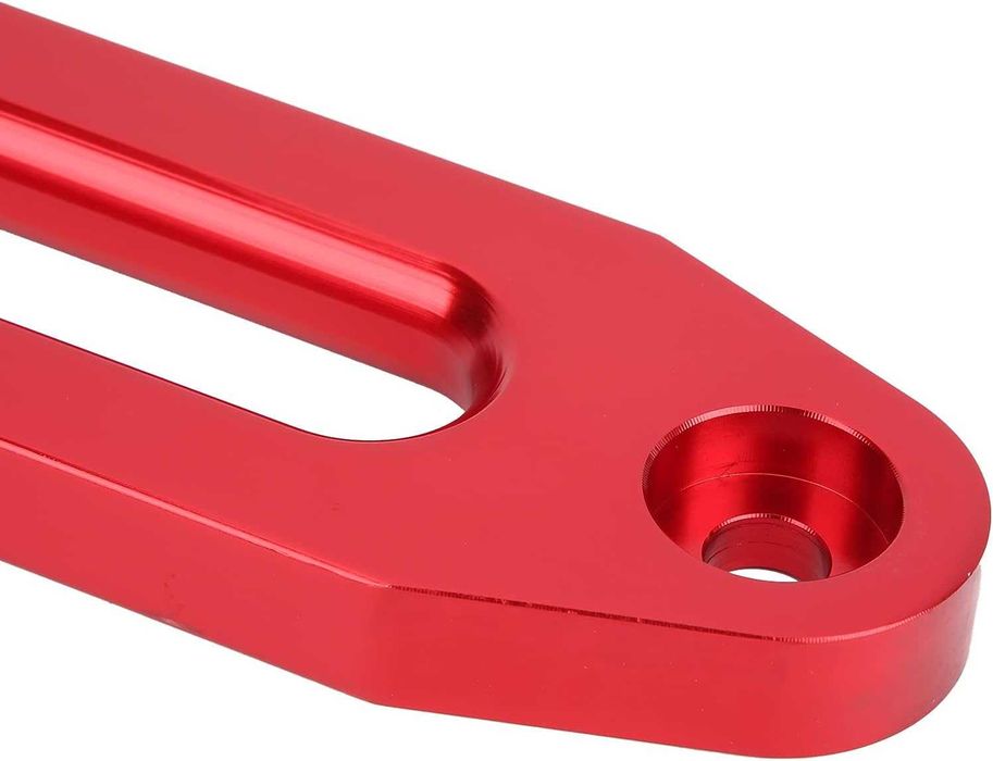 Fanta din aluminiu pentru troliu culoare rosu