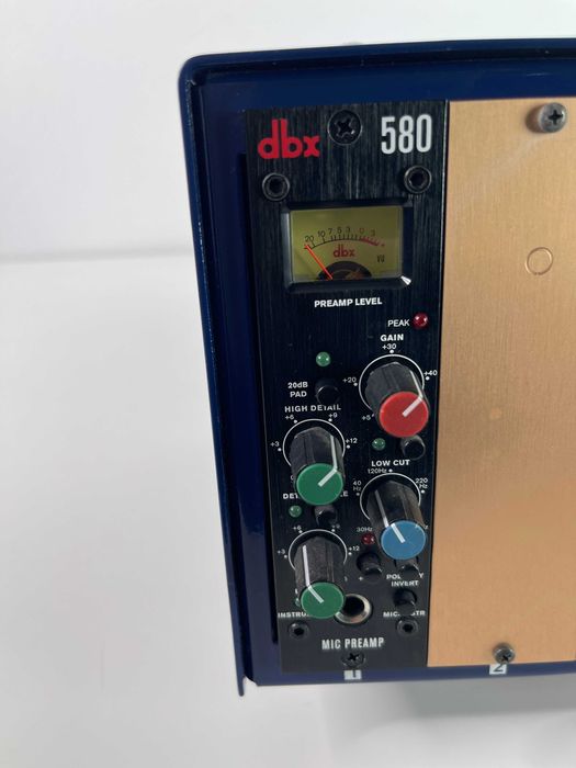 Rack Seria 500 Radial Workhorse "The Cube" + Preamp dbx 580 (2013)