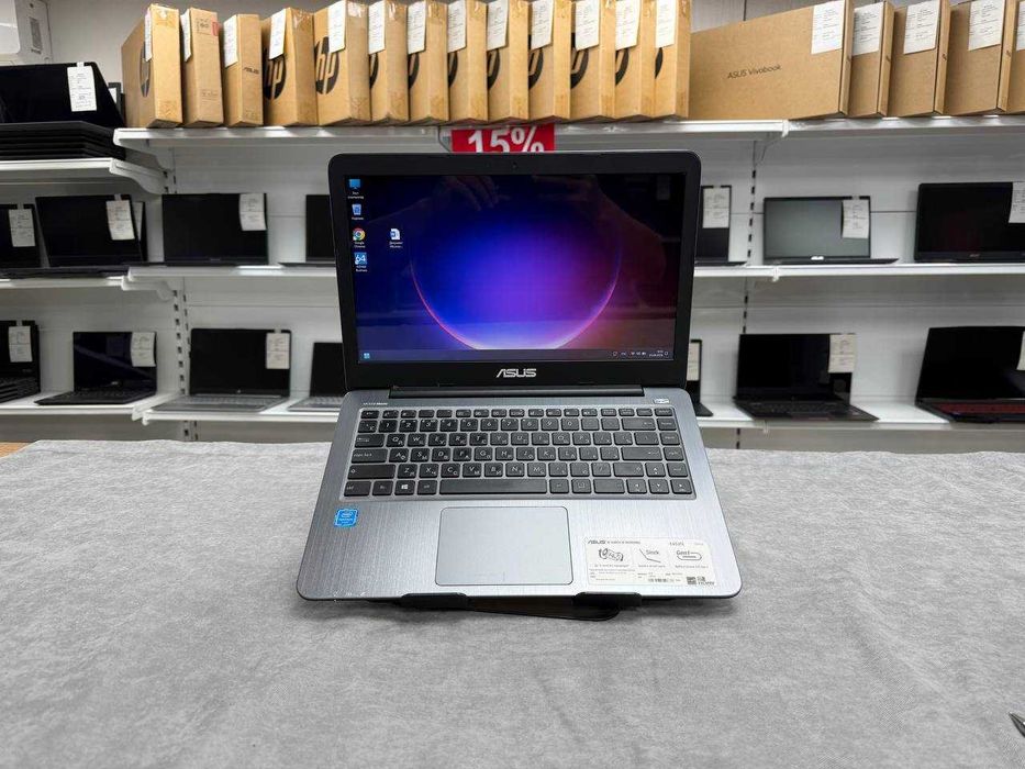 ASUS Pentium*ОЗУ4*ssd128*Ультратонкий ЛегкийДешевые ноутбуки для офиса