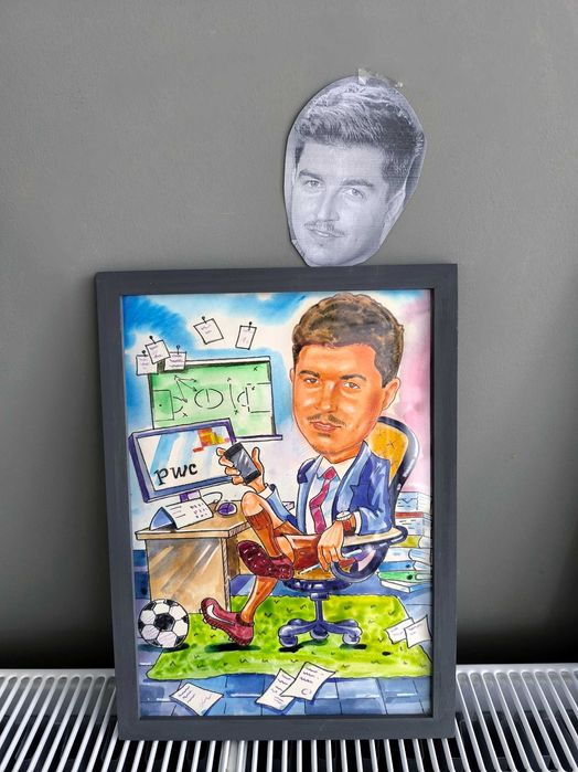 Caricaturi la comanda(pictate manual)