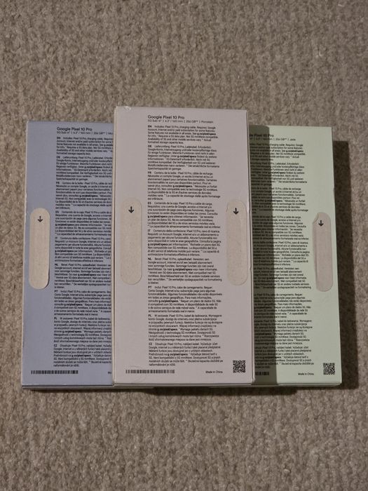 Google Pixel 10 Pro 256GB 16GB RAM 5G ,Sigilat