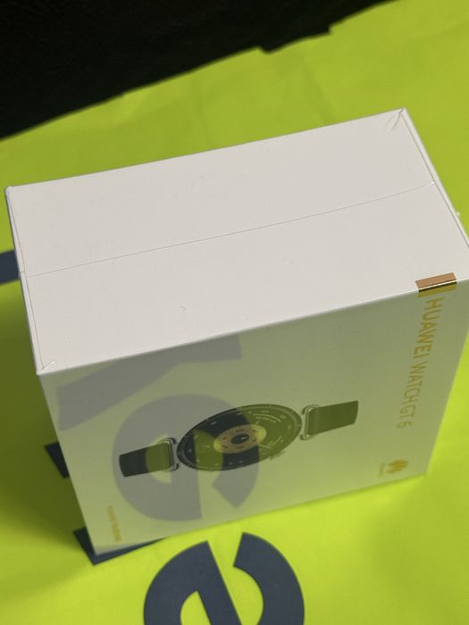 ЗАПЕЧАТАН 41mm Huawei watch GT 6 Гаранция Yettel 2028 Black