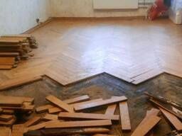 Демонтаж ПОЛА.Демонтаж деревянного и паркетного пола.Оперативно! Саша.