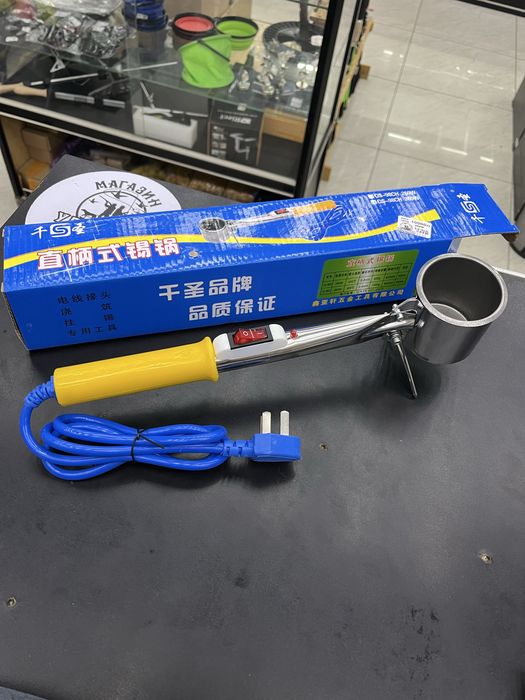 Печка для плавки свинца для лечения(тигель)