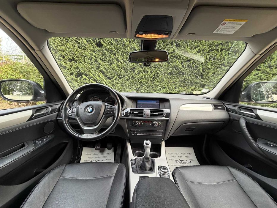 BMW X3 F25 xDrive20d 4x4 184CP 2013 Euro 5, piele, scaune cu memorie, cameră, garanție, posibilitate vânzare în RATE