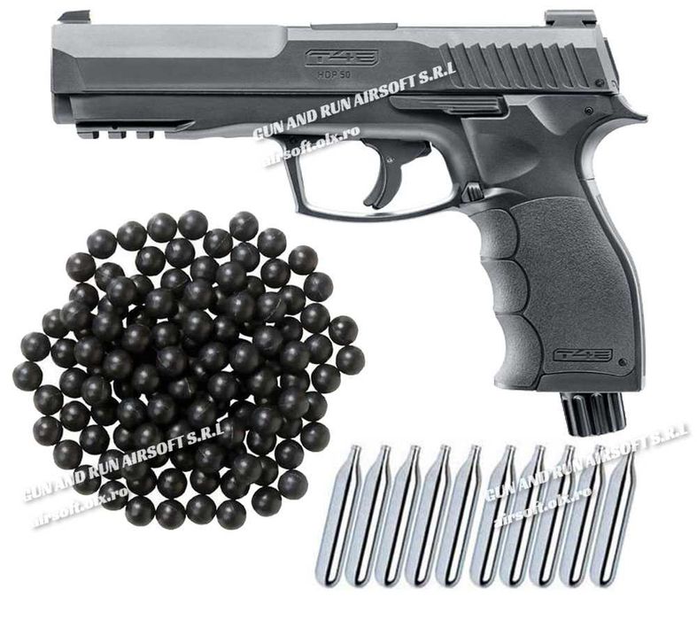 CEL MAI PUTERNIC PISTOL *24.8 JOULI* Airsoft ~HDP V.5~ Modificat Co2