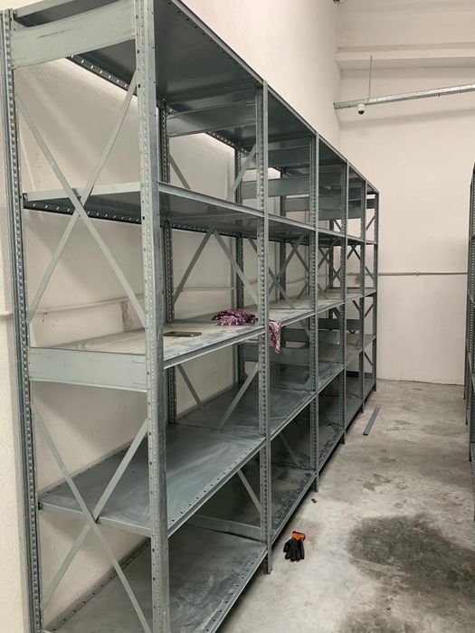 Rafturi metalice pentru depozitare marfa manuala si arhiva