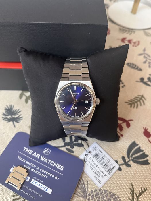 Tissot PRX 35mm Quartz - Пълен комплект.