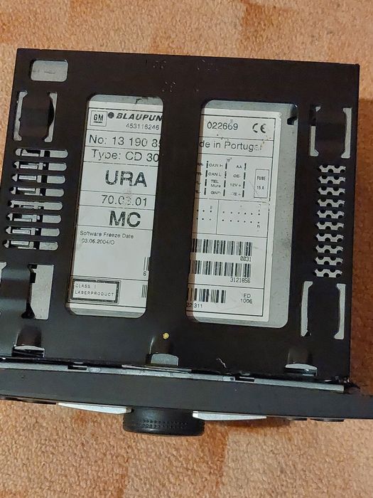 Casetofon opel corsa