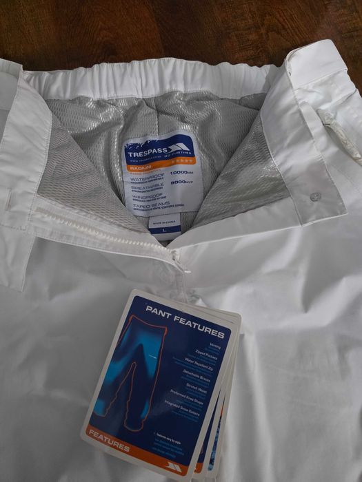 Pantaloni noi snowboard / ski Tresspass Luzern- Ladies Radium White