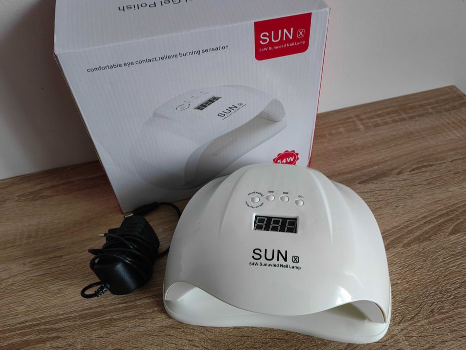 Lampa unghii led Sun 5 Nailsup 48W si Mini lampa UV/LED Clip Black 3W