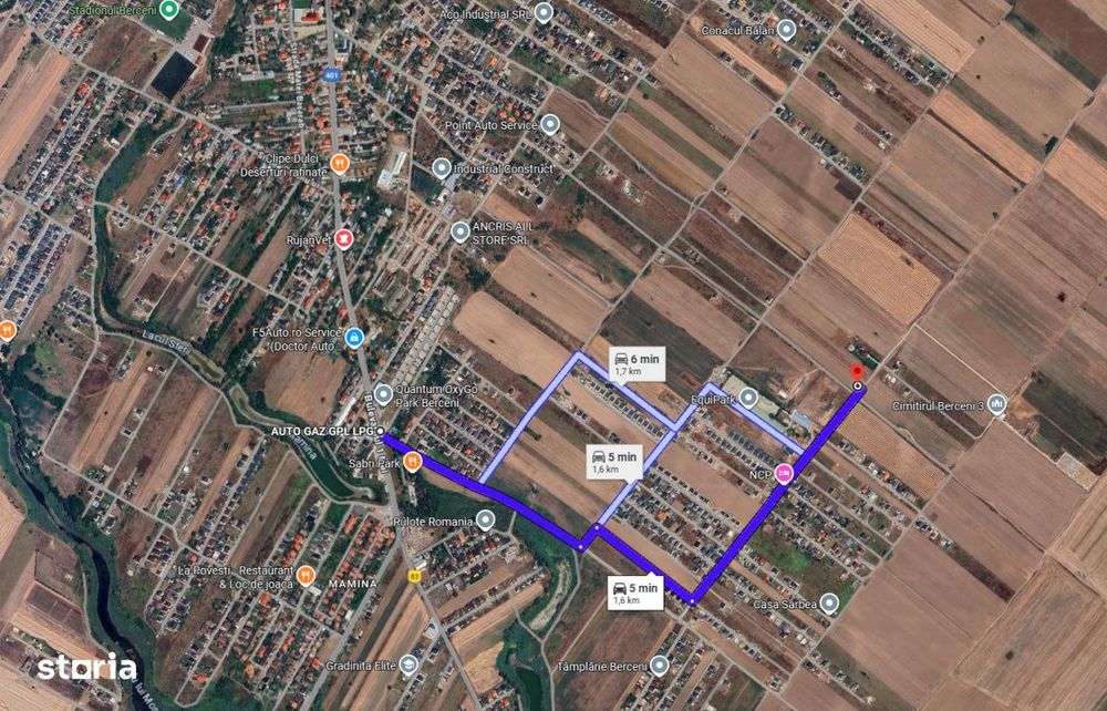 Teren in Rate Primaverii, Comuna Berceni | curent si gaz la lot |#EG38