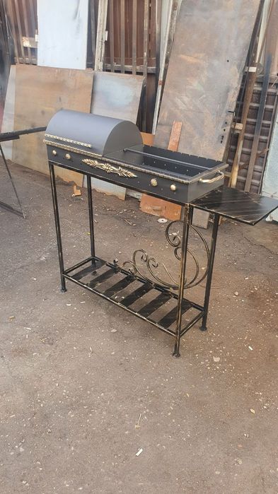 Мангал барбекю для рыбы шашлыка BBQ шашлычница ковка