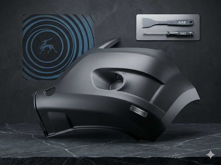 Бампер передний Газель Next (левый)