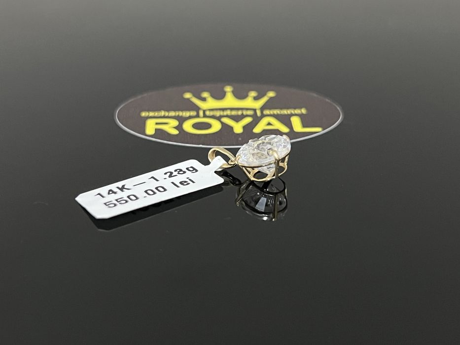 Bijuteria Royal CB : Pandantiv aur 14K 1,23 grame