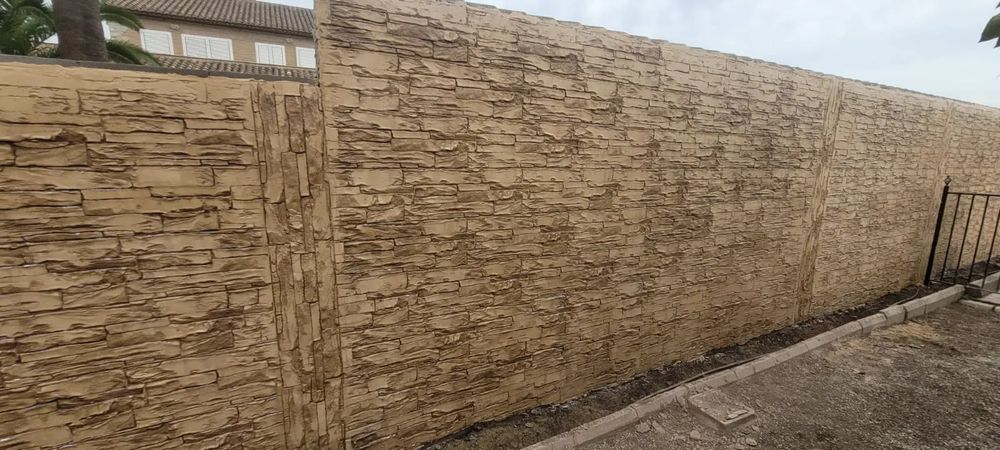Beton Amprentat/Vertical