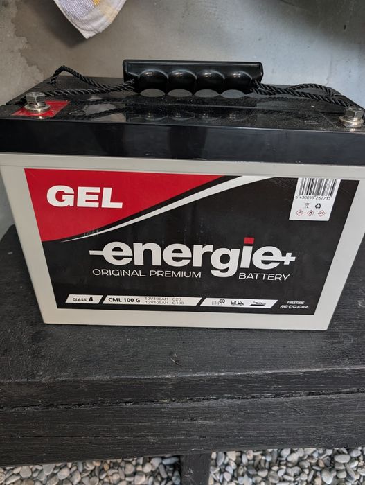 Baterie auxiliară pe gel