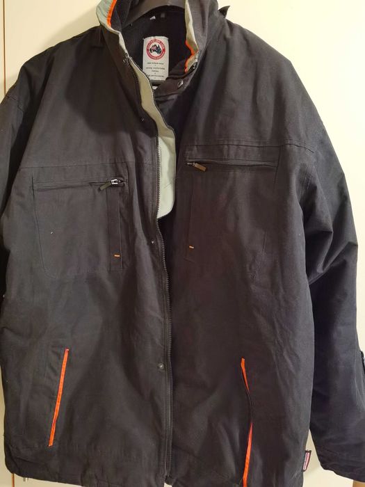 Шуба зимно яке мъжко ХXXL качулка