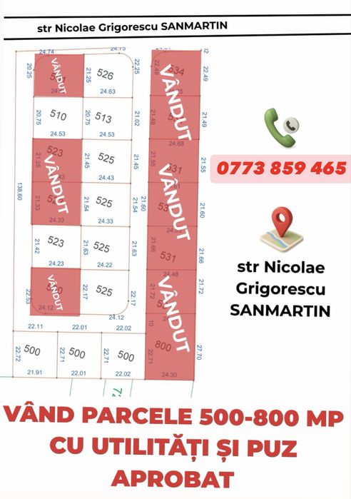 Parcele Beverly Hills Sanmartin