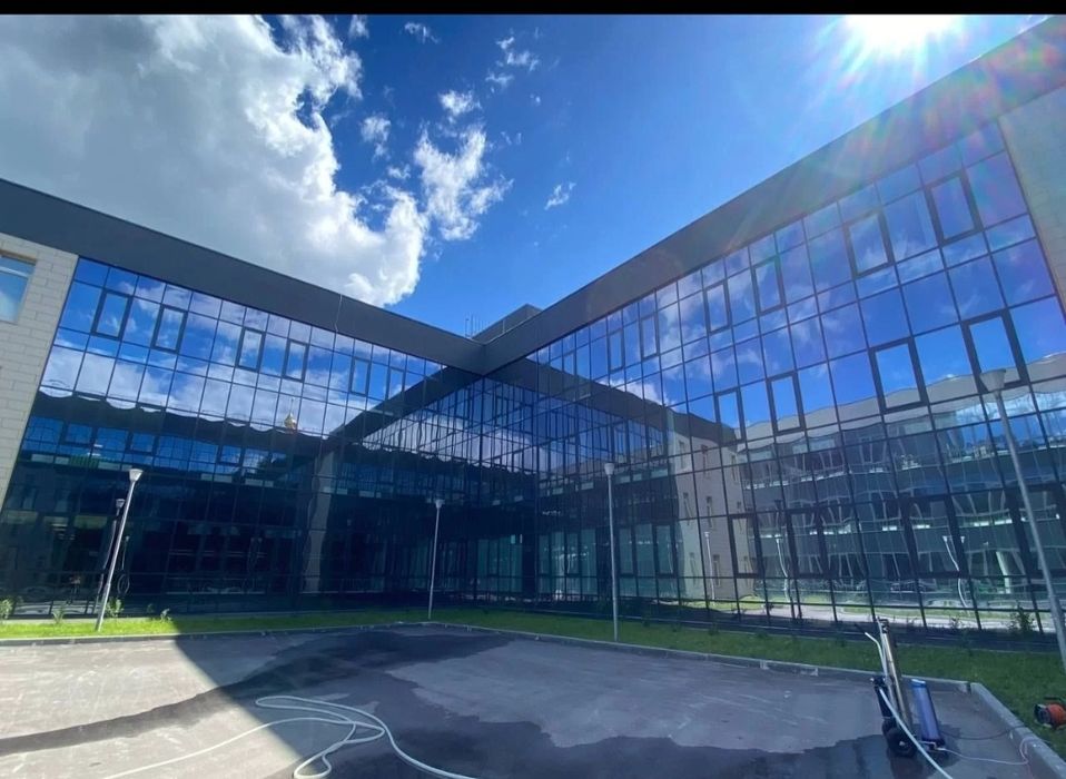 Мойка окон и фасадов