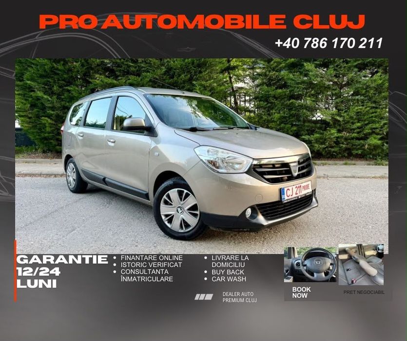 Dacia Lodgy #Rate fara Avans#Garantie#Numere Rosii#Transport Gratuit#Buy Back#