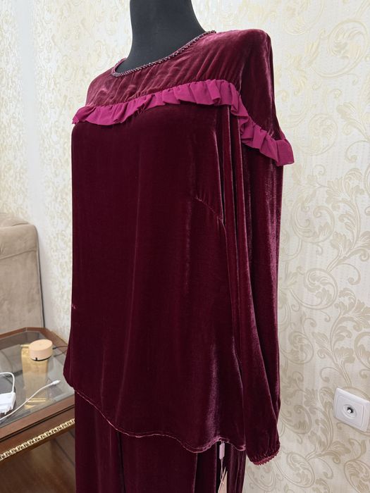 Брючная двойка из Панбархата