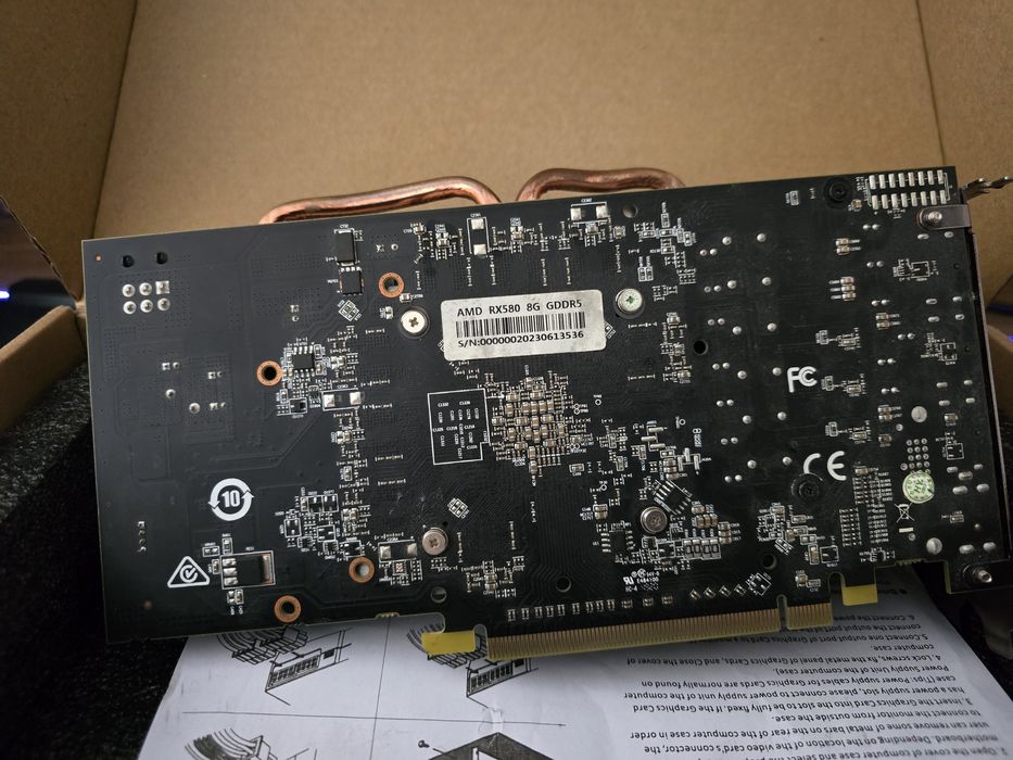 Placă video AMD RX 580 8GB GDDR5