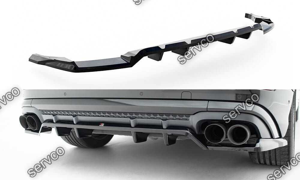 Prelungire bara spate Audi SQ8 Q8 S-Line Mk1 2023- v16 - Maxton Design