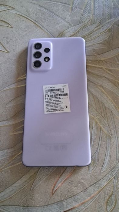 Samsung a52 v haroshom sastayanie.  Kar/dok vse  prisustvaet.