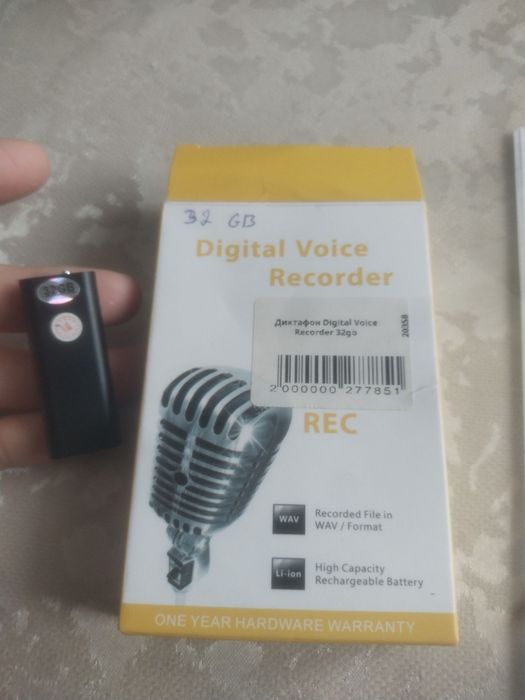 Diktafon, audio yozib beruvchi