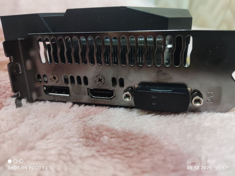 Продаю видеокарту ASUS Dual GeForce GTX 1660 EVO (6 GB)
