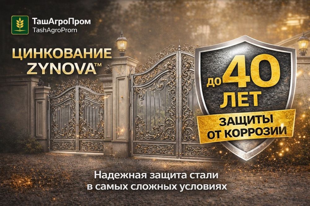 Антикорозийное нанесение ЦИНКА на металлические ворота с ВЫЕЗДОМ!