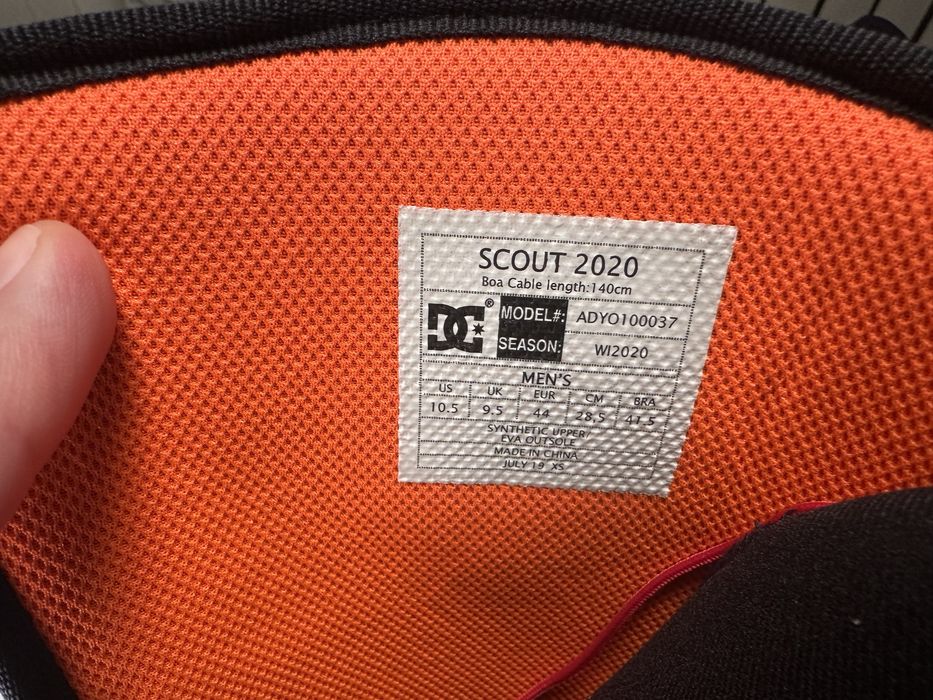 Прдавам сноуборд обувки BOA DC SCOUT