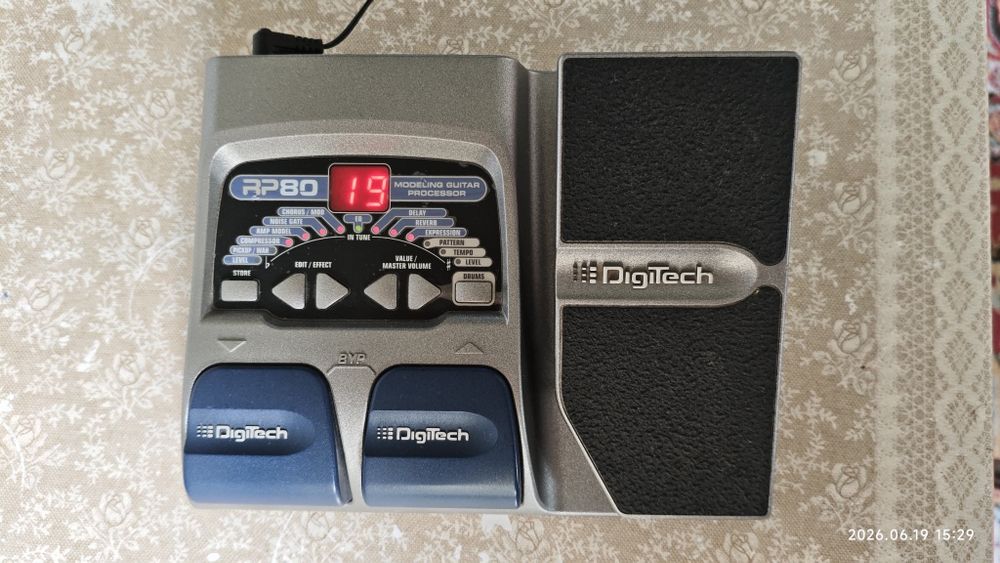 DigiTech RP80 гитарный процессор педаль эффектов