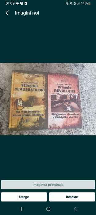 Carti revoluția romana/autograf monica Lovinescu (unde scurte)