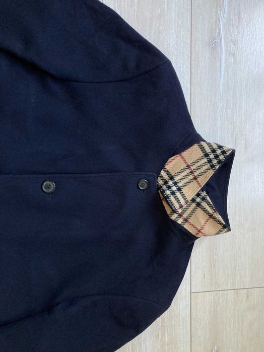 Burberry LONDON coat мъжко оригинално вълнено палто размер 52 / L