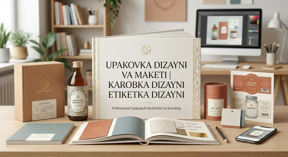 Upakovka Dizayni va Maketi I karobka dizayni I etiketka dizayni